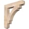 Ekena Millwork Merced Craftsman Smooth Bracket, Douglas Fir, 5 1/2"W x 34"D x 34"H BKT06X34X34MRC04SDF - alternate 1